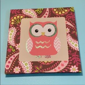 Canvas Owl Painting